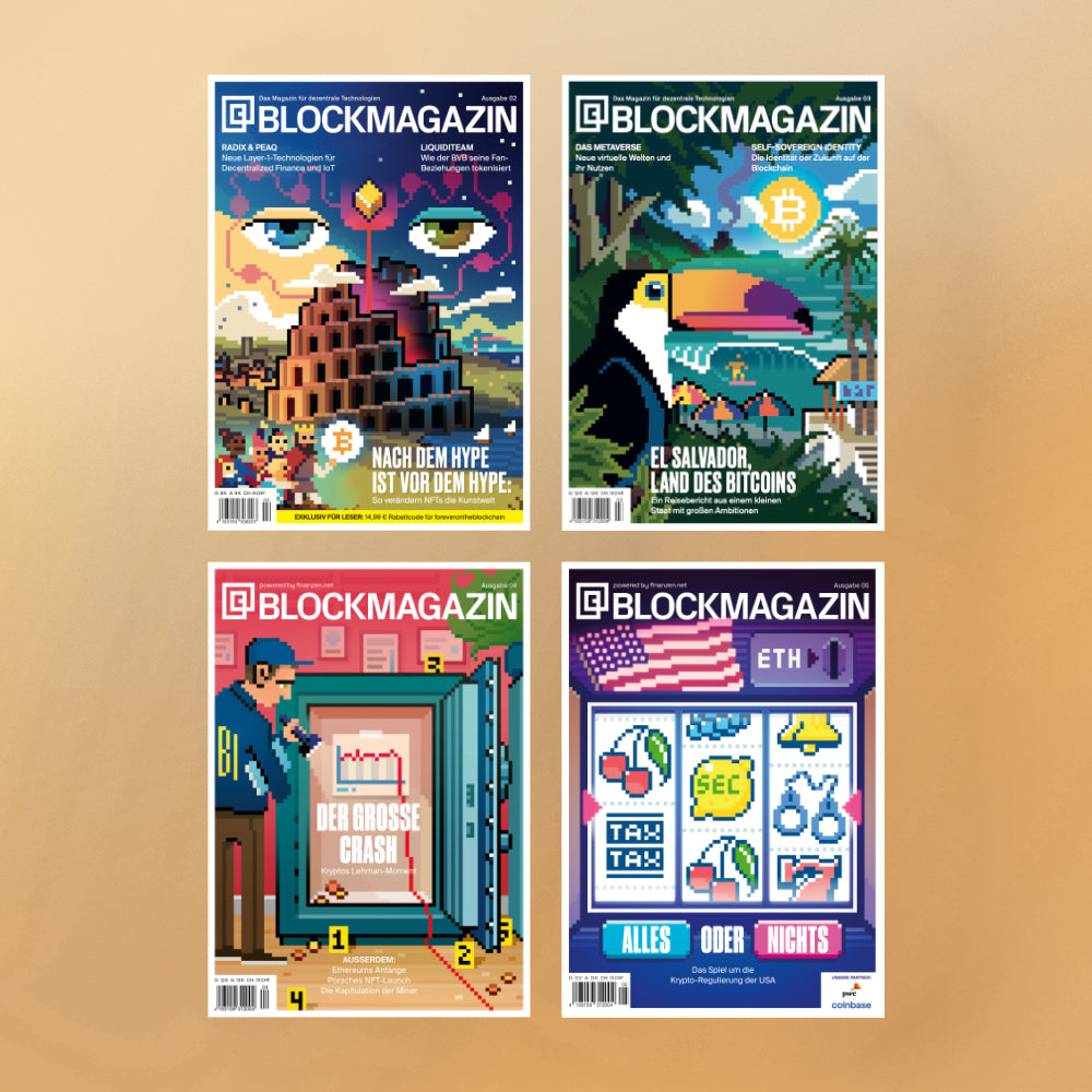 Blockmagazin-Bundle: Ausgabe #2-5